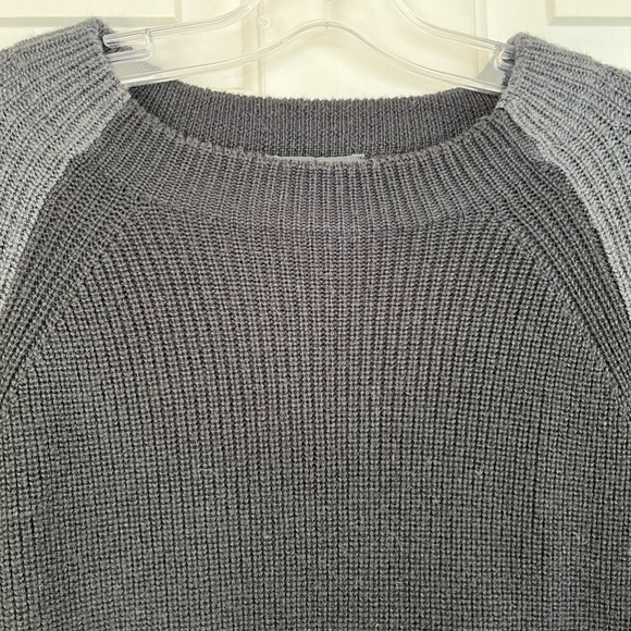 SOLD 💟 Eileen Fisher Merino Rib Box-Top Knit Regenerative Wool Sweater Size XS - Picture 9 of 12